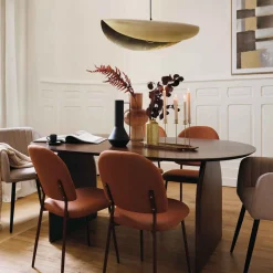 atmosphera Sillas, Sillones Y Bancos>Silla KAMILI tejido ámbar