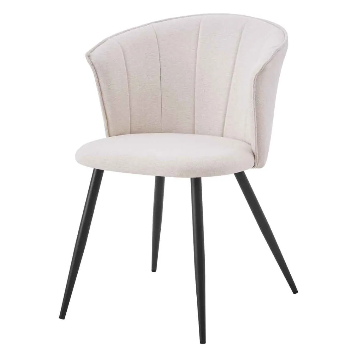 Sillas, Sillones Y Bancos>Silla LOLA beige de tejido