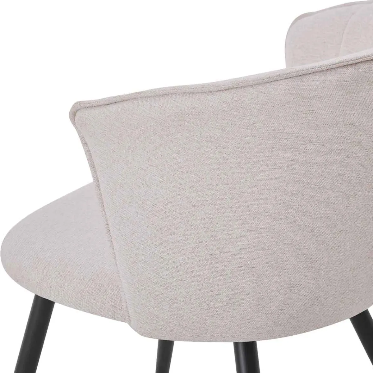 Sillas, Sillones Y Bancos>Silla LOLA beige de tejido