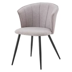 Sillas, Sillones Y Bancos>Silla LOLA taupe de tejido