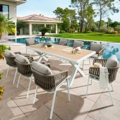 hespéride Sillas Y Pufs De Jardín>Silla ORIENGO gris pardo