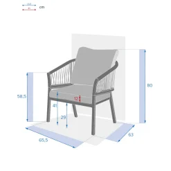 hespéride Sillas Y Pufs De Jardín><noscript><img width=