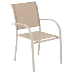 hespéride Sillas Y Pufs De Jardín>Silla PIAZZA argile