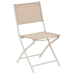 hespéride Sillas Y Pufs De Jardín>Silla plegable MODULA lino y argile