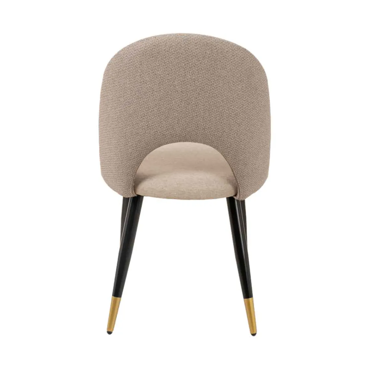 Sillas, Sillones Y Bancos>Silla RICK beige con patas metálicas