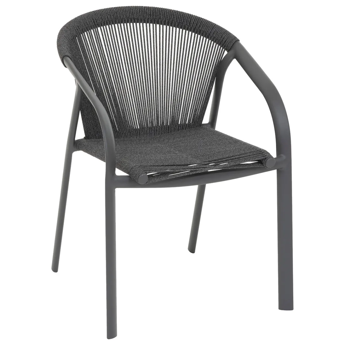 hespéride Sillas Y Pufs De Jardín>Silla RIU gris antracita e grafito