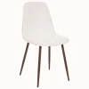 atmosphera Sillas, Sillones Y Bancos>Silla Roka De Pelo Blanco 44x51x85Cm