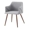 Sillas, Sillones Y Bancos>Sillón ALDRIDGE de tejido gris