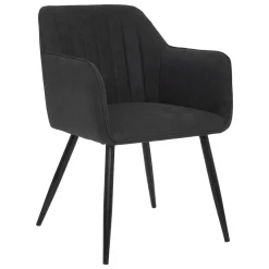 atmosphera Sofás Y Sillones|Estilo Contemporaneo>Sillón De Tela Negro 57x61.5x83Cm