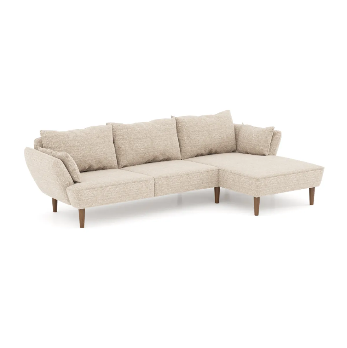 Sofás Y Sillones|Estilo Étnico>Sofá Bruges Beige Con Chaise Longue