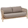hespéride Sillas Y Pufs De Jardín>Sofá DEONA madera de acacia gris pardo 2 plazas