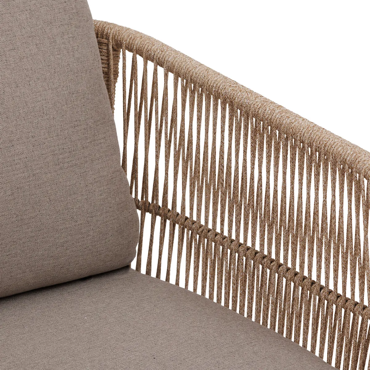 hespéride Sillas Y Pufs De Jardín>Sofá DEONA madera de acacia gris pardo 2 plazas