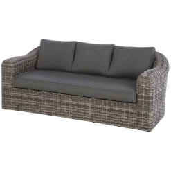 hespéride Sillas Y Pufs De Jardín>Sofá MOORÉA TERRE d'ombre de ratán sintético