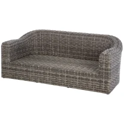 hespéride Sillas Y Pufs De Jardín>Sofá MOORÉA TERRE d'ombre de ratán sintético