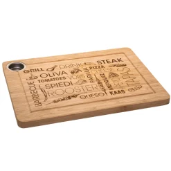 secret d'gourmet Placas Calefactoras Y Tablas De Cortar>Tabla Para Tapas Bambú 38x28Cm