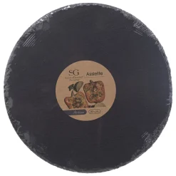 secret d'gourmet Degustación>Tabla Redonda De Losa De Roca 33Cm