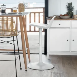 atmosphera Sillas, Sillones Y Bancos>Taburete de bar blanco AIKO