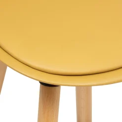 Sillas, Sillones Y Bancos>Taburete de bar MAXON amarillo