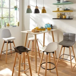 atmosphera Sillas, Sillones Y Bancos>Taburete de bar MAXON gris