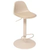 atmosphera Sillas, Sillones Y Bancos>Taburete de bar regulable beige AIKO