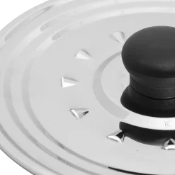 secret d'gourmet Tapas Y Cubiertas>Tapa De Acero Inoxidable 16/18/20Cm