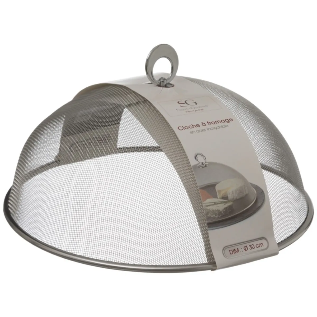 secret d'gourmet Tapas Y Cubiertas>Tapa Protectora Inoxidable 30Cm