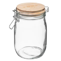 Cajas Y Frascos>Tarro De Vidrio C/Tapa Hermética 1L