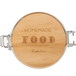 Cajas Y Frascos>Tarro De Vidrio C/Tapa Hermética 1L