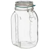 5five Cajas Y Frascos>Tarro De Vidrio Tapa Hermética 2L
