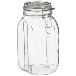 5five Cajas Y Frascos>Tarro De Vidrio Tapa Hermética 2L