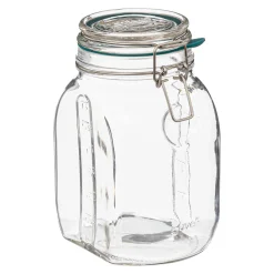 Cajas Y Frascos>Tarro De Vidrio Tapa Hermética 1.5L