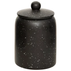 atmosphera Accesorios>Tarro decorativo WONJ negro 15x10cm