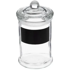 Cajas Y Frascos>Tarro Vidrio C/Etiqueta De Pizarrón