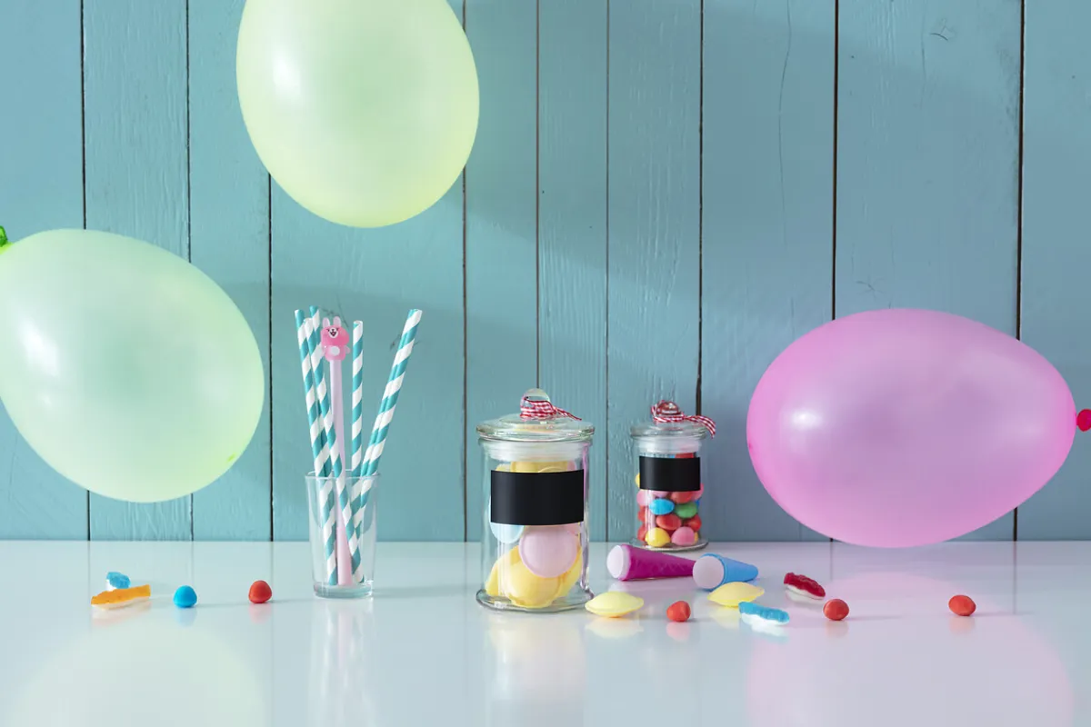 Cajas Y Frascos>Tarro Vidrio C/Etiqueta De Pizarrón