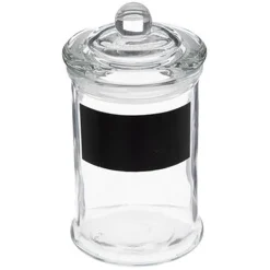 Cajas Y Frascos>Tarro Vidrio C/Etiqueta De Pizarrón