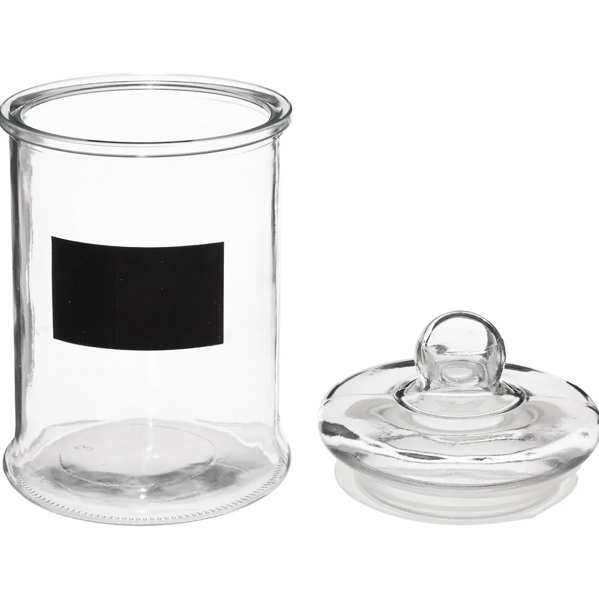 5five Cajas Y Frascos>Tarro Vidrio C/Etiqueta Pizarrón 1.2L