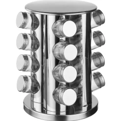 secret d'gourmet Cajas Y Frascos>Tarros P/Especias C/Soporte Giratorio