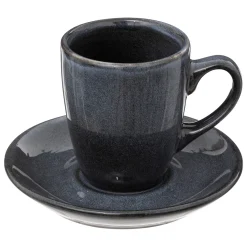 Tazas Y Tazones>Taza De Café Callie Azul De Gres 9Cl