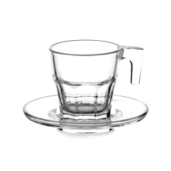 Tazas Y Tazones>Taza De Café Con Plato Casablanca 70Cc