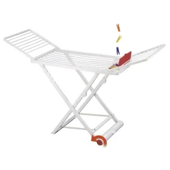 5five Tendederos Y Tablas De Planchar>Tendedero Atlántico Con Cesto Pinzas 20M
