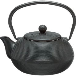 Teteras Y Hervidores>Tetera Mini Doty Filtro Inox Negra 0.6L