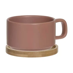 secret d'gourmet Teteras Y Hervidores>Tetera+Taza De Cerámica Terracota