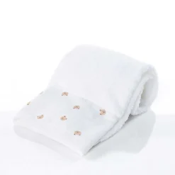 Niños Téxtil>Toalla de algodón blanca 50x90cm