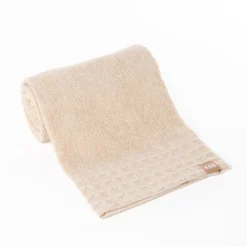 Toallas De Baño>Toalla de baño beige 70x130cm