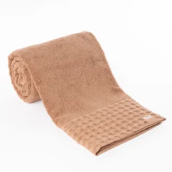 Toallas De Baño>Toalla de baño gris pardo 90x150cm