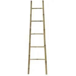 Toalleros>Toallero en escalera de bambú 40x150cm