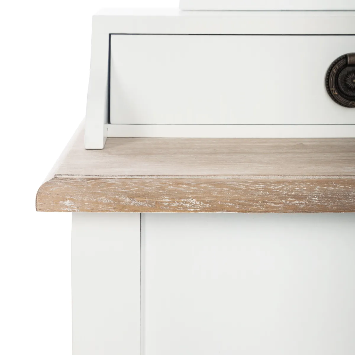 atmosphera Muebles Y Carros De Apoyo|Estilo Rústico>Tocador Mdf Chrysa 3 Cajones 74x40x135Cm