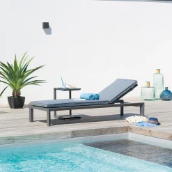 hespéride Tumbonas>Tumbona EVASION gris grafito