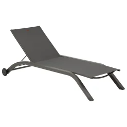 hespéride Tumbonas>Tumbona JIMANI gris antracite y graphite