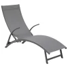 hespéride Tumbonas>Tumbona SAMBA gris antracite y graphite